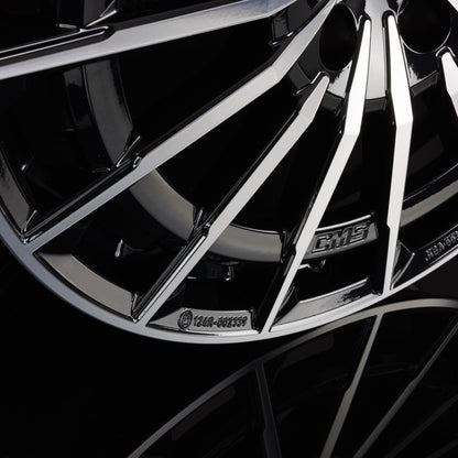 CMS C38 diamond black gloss Alufelge 8.5x19 Zoll ET38 LK 5x112 ML57.1 – Bild 7