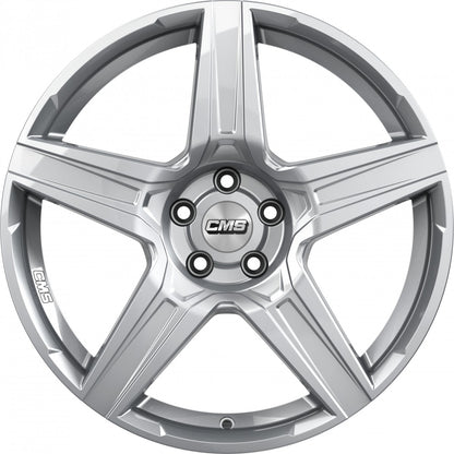 CMS C34 racing silver 8x19 ET45 - LK5/112 ML57.1