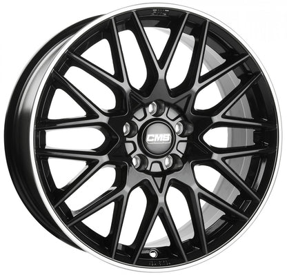 CMS C25 diamond rim black 8.5x19 ET26 - LK5/112 ML66.5