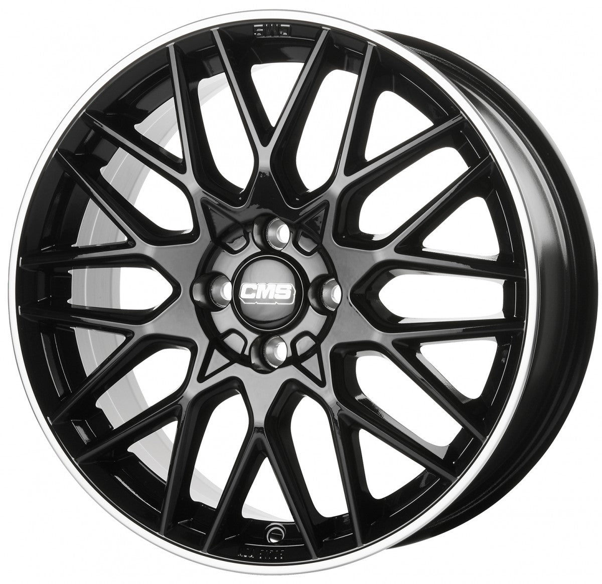 CMS C25 diamond rim black 8.5x19 ET26 - LK5/112 ML66.5