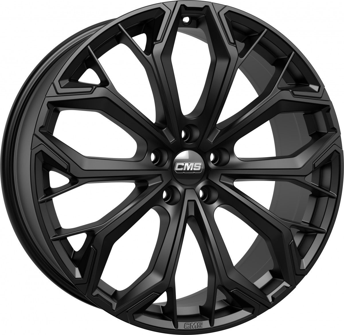 CMS C37 matt black 8x18 ET48 - LK5/108 ML67.2