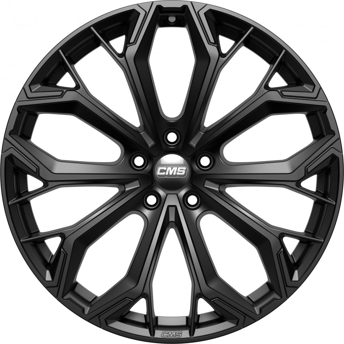 CMS C37 matt black 8x18 ET48 - LK5/108 ML67.2