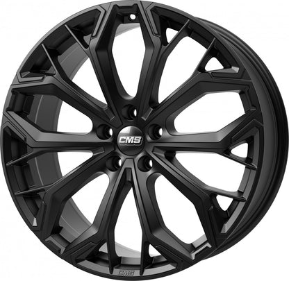 CMS C37 matt black 8x18 ET48 - LK5/108 ML67.2
