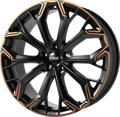 CMS C37 part diamond black copper 8x18 ET35 - LK5/112 ML66.5