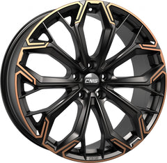 CMS C37 part diamond black copper Alufelge 7.5x20 Zoll ET44 LK 5x112 ML57.1