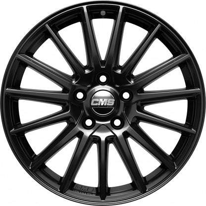 CMS C23 complete black gloss 6x15 ET45 - LK5/100 ML54.1