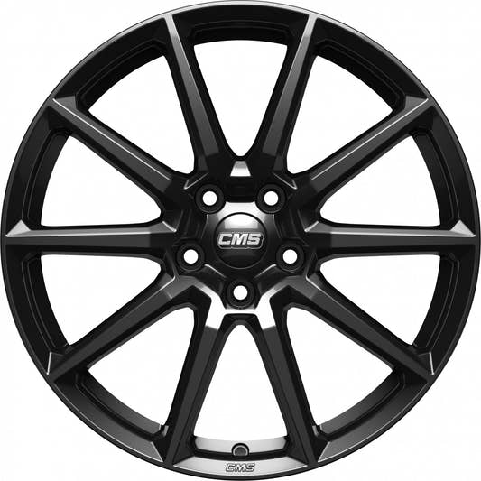 CMS C39 complete black gloss 6.5x18 ET38 - LK5/112 ML57.1