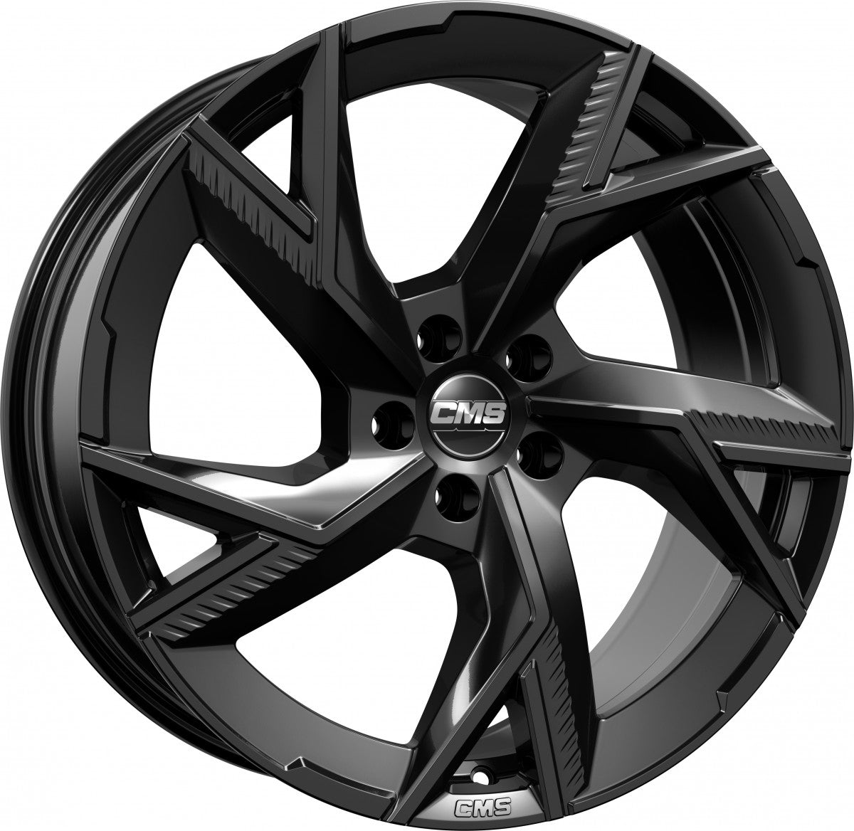 CMS C41 complete black gloss Alufelge 8.5x20 Zoll ET45 LK 5x130 ML66.5