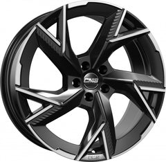 CMS C41 part diamond black gloss Alufelge 8.5x20 Zoll ET45 LK 5x130 ML66.5