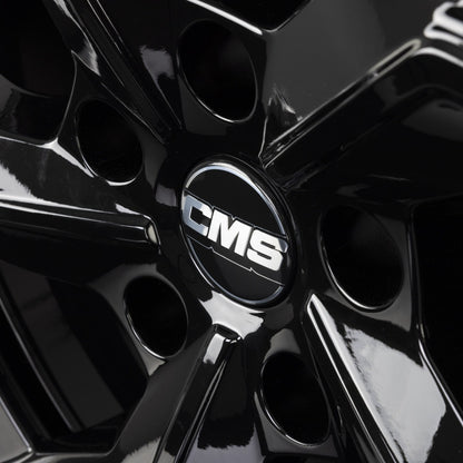 CMS C41 complete black gloss Alufelge 8.5x20 Zoll ET35.1 LK 5x130 ML66.5 – Bild 6