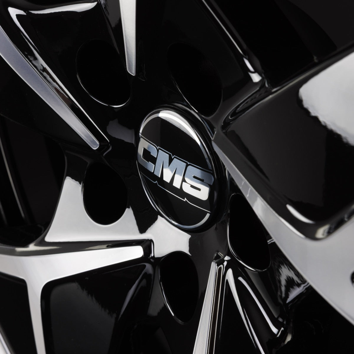 CMS C42 diamond black gloss Alufelge 7.5x18 Zoll ET46 LK 5x108 ML63.4 – Bild 6