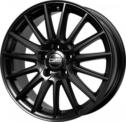 CMS C23 complete black gloss 7x17 ET32.1 - LK4/108 ML65.1