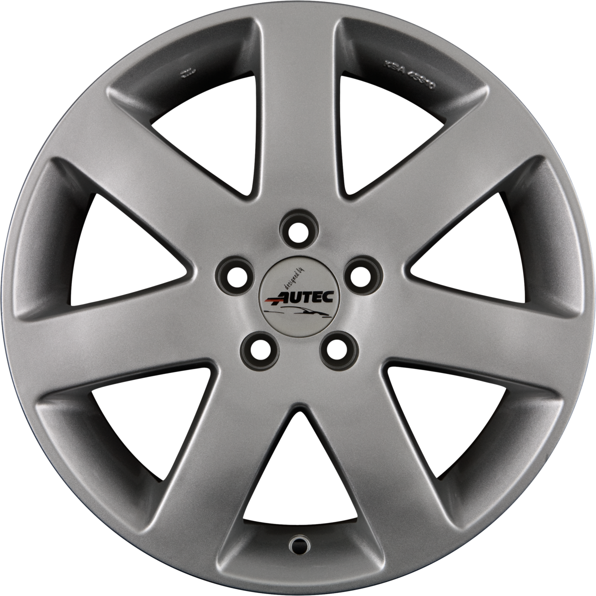 Autec Arctic Brillantsilber Alufelge 6.5x15 Zoll ET45 LK 5x100 ML70