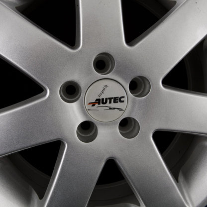 Autec Arctic Brillantsilber Alufelge 6.5x15 Zoll ET45 LK 5x100 ML70 – Bild 3