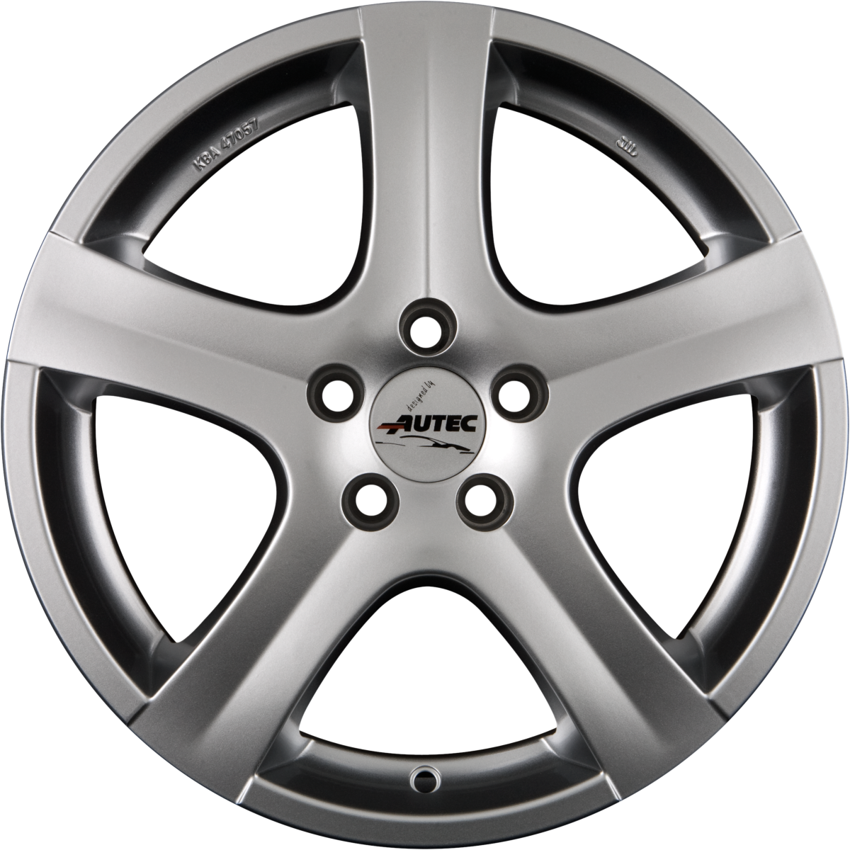 Autec Nordic Brillantsilber Alufelge 6x15 Zoll ET38 LK 5x110 ML70