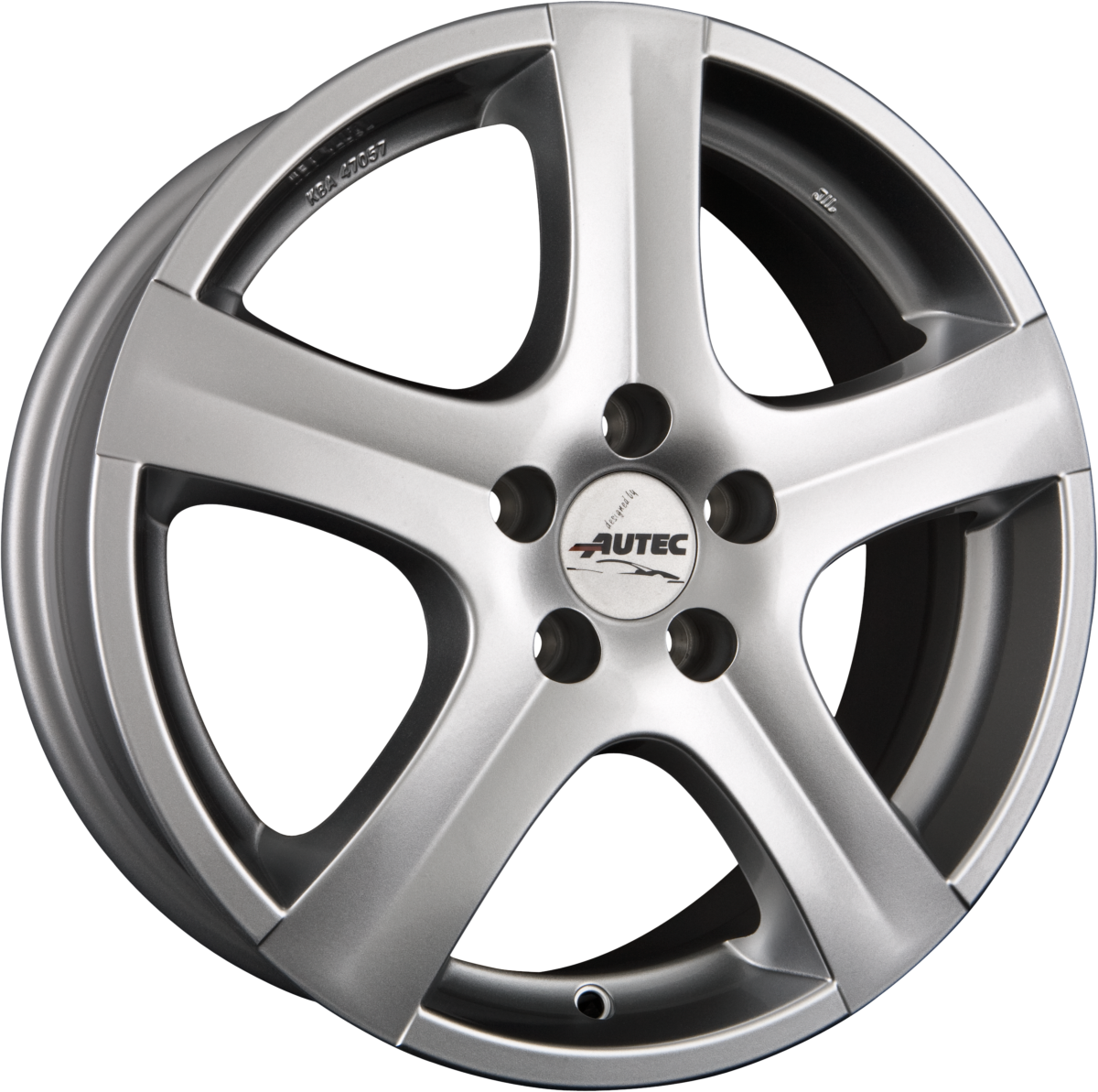 Autec Nordic Brillantsilber Alufelge 6x15 Zoll ET38 LK 5x110 ML70 – Bild 2