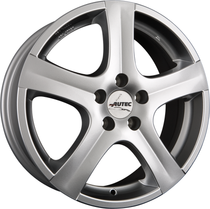 Autec Nordic Brillantsilber Alufelge 6x15 Zoll ET38 LK 5x110 ML70 – Bild 2