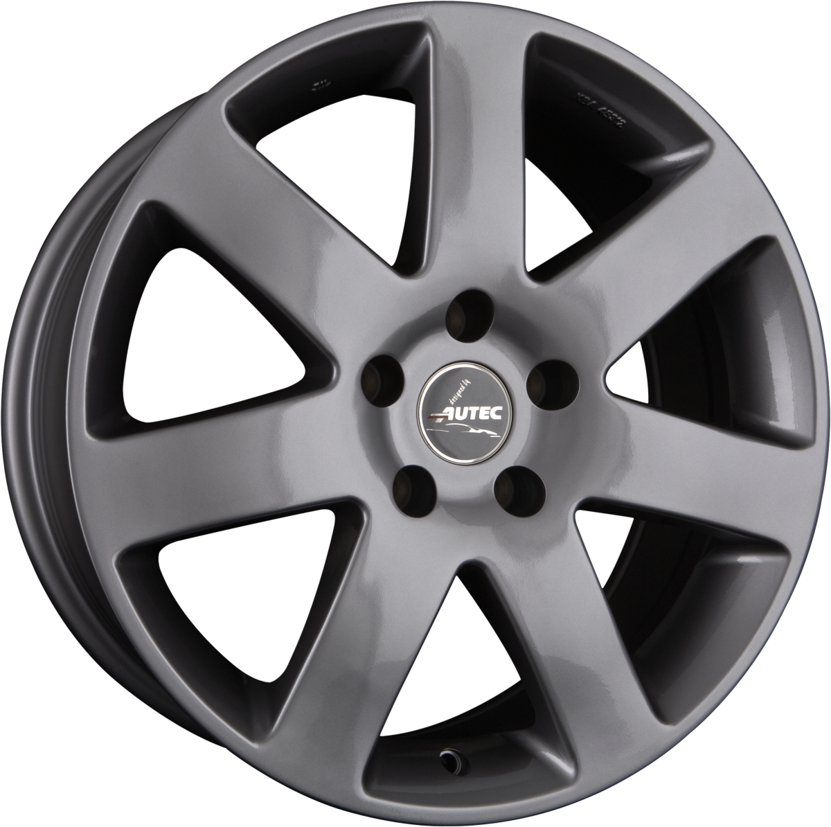 Autec Arctic Graphit Alufelge 7.5x17 Zoll ET35 LK 5x112 ML70 – Bild 2