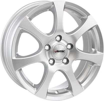 Autec Typ Z - Zenit brillantsilber 5.5x14 ET35 - LK5/100 ML57.1