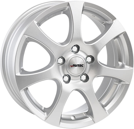 Autec Typ Z - Zenit brillantsilber 5.5x14 ET35 - LK5/100 ML57.1