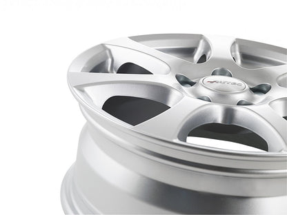 Autec Typ Z - Zenit brillantsilber 5.5x14 ET35 - LK5/100 ML57.1