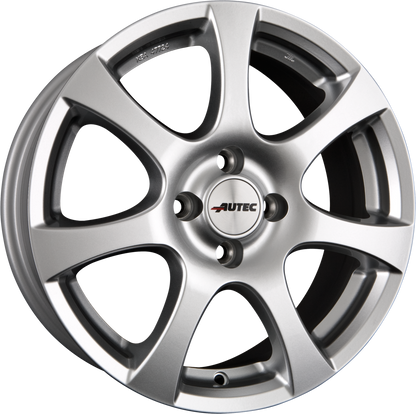 Autec Zenit Brilliantsilber Alufelge 7.5x17 Zoll ET53 LK 5x108 ML70 – Bild 2
