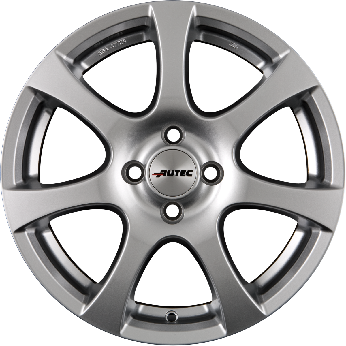 Autec Zenit Brilliantsilber Alufelge 6x15 Zoll ET38 LK 4x100 ML57.1