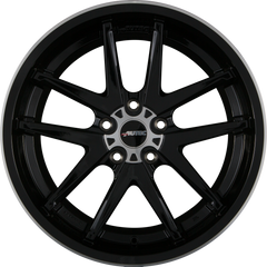 Autec Contest (C) Schwarz Poliert Alufelge 8.5x18 Zoll ET40 LK 5x114.3 ML70