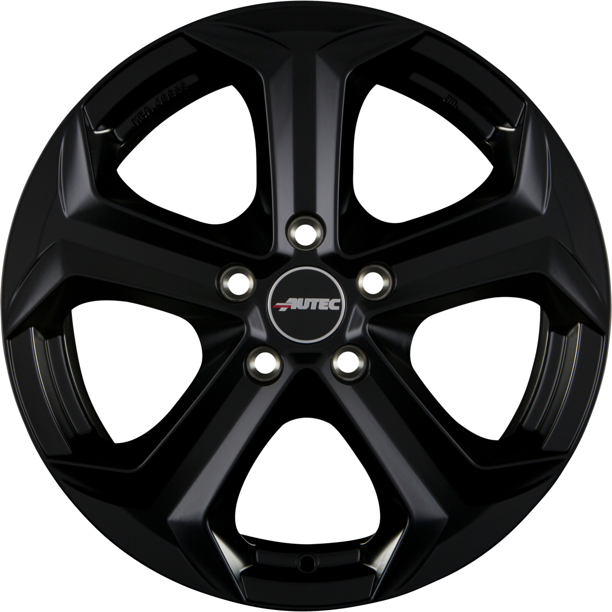 Autec Typ X - Xenos schwarz matt Alufelge 7x17 Zoll ET40 LK 5x114.3 ML70 – Bild 7