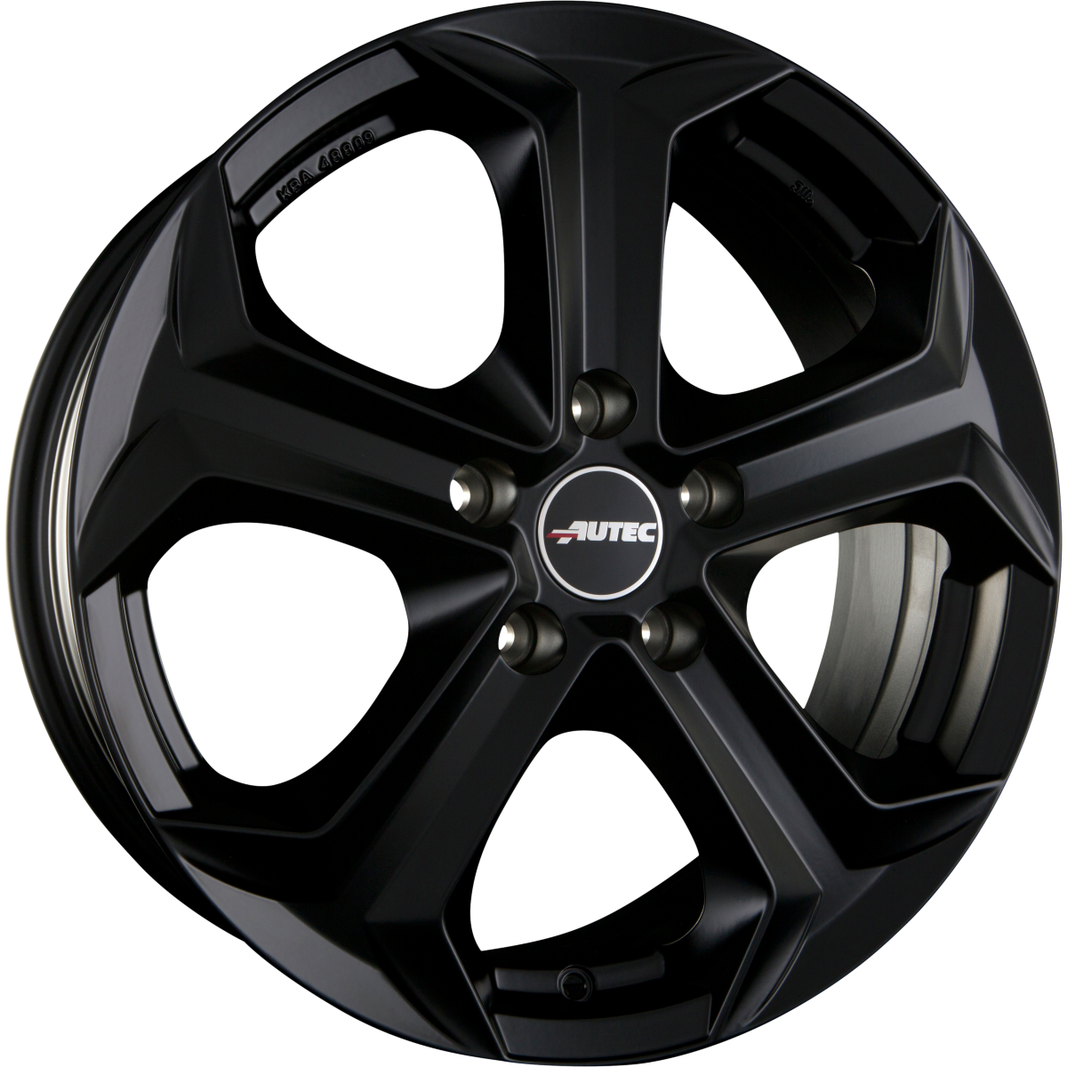 Autec Typ X - Xenos schwarz matt Alufelge 7x17 Zoll ET40 LK 5x114.3 ML70 – Bild 8