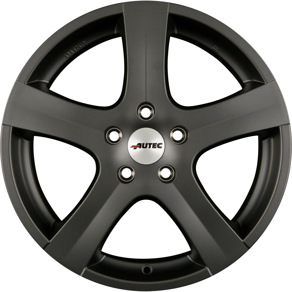 Autec Nordic Graphit Matt Alufelge 6x15 Zoll ET44 LK 5x114.3 ML70