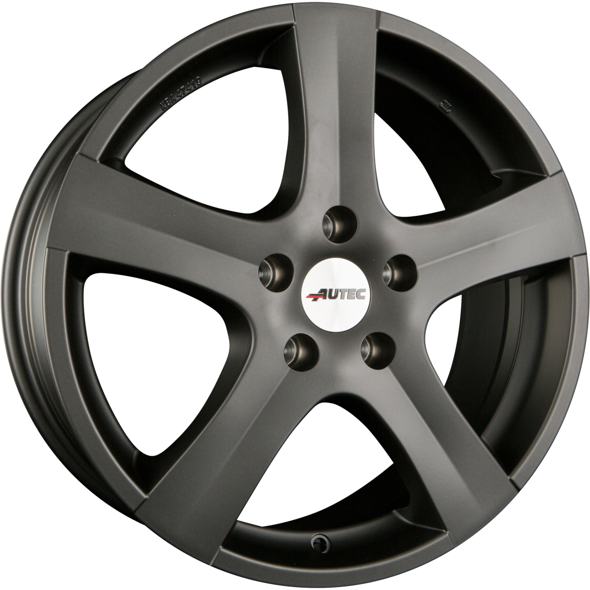 Autec Nordic Graphit Matt Alufelge 6x15 Zoll ET44 LK 5x114.3 ML70 – Bild 2