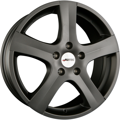 Autec Nordic Graphit Matt Alufelge 6x15 Zoll ET44 LK 5x114.3 ML70 – Bild 2
