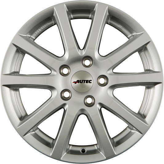 Autec Skandic Brillantsilber Alufelge 7x16 Zoll ET39 LK 5x112 ML57.1
