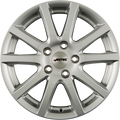 Autec Skandic Brillantsilber Alufelge 6x15 Zoll ET38 LK 4x108 ML63.3