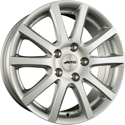 Autec Skandic Brillantsilber Alufelge 6x15 Zoll ET38 LK 4x108 ML63.3 – Bild 2