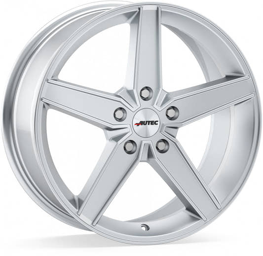 Autec Typ D - Delano hyper silber 7.5x17 ET42 - LK5/112 ML70