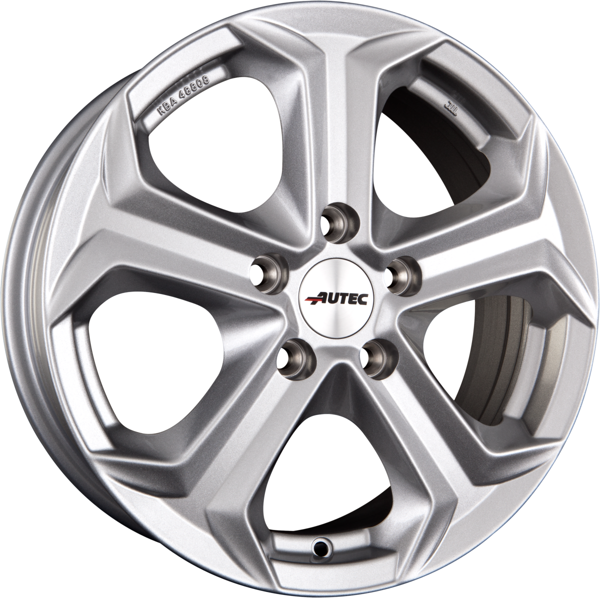 Autec Typ X - Xenos brillantsilber Alufelge 8.5x19 Zoll ET45 LK 5x114.3 ML70 – Bild 6
