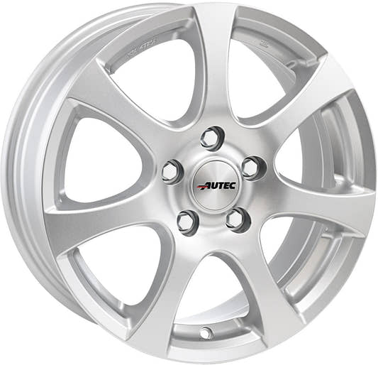 Autec Typ Z - Zenit brillantsilber 5.5x14 ET43 - LK4/100 ML60.1