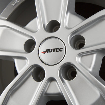Autec Typ Q - Quantro 5-Loch brillantsilber Alufelge 7x17 Zoll ET51 LK 5x112 ML66.5 – Bild 8