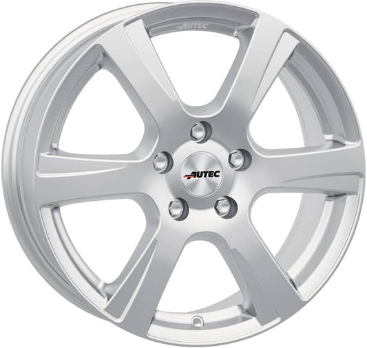 Autec Typ P - Polaric brillantsilber 7.5x19 ET36 - LK5/105 ML56.6