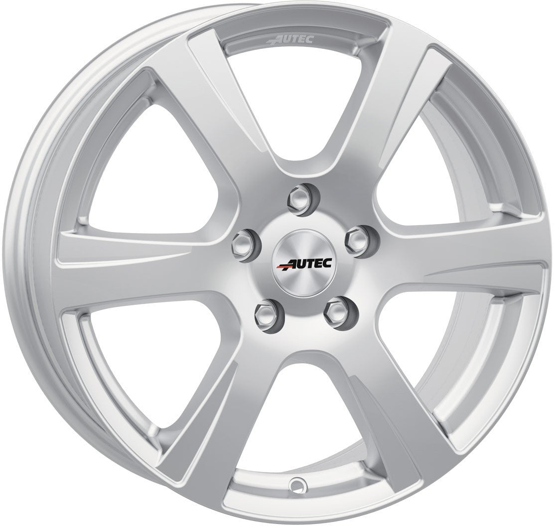 Autec Typ P - Polaric brillantsilber 7.5x19 ET36 - LK5/105 ML56.6