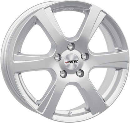 Autec Typ P - Polaric brillantsilber 7.5x19 ET36 - LK5/105 ML56.6