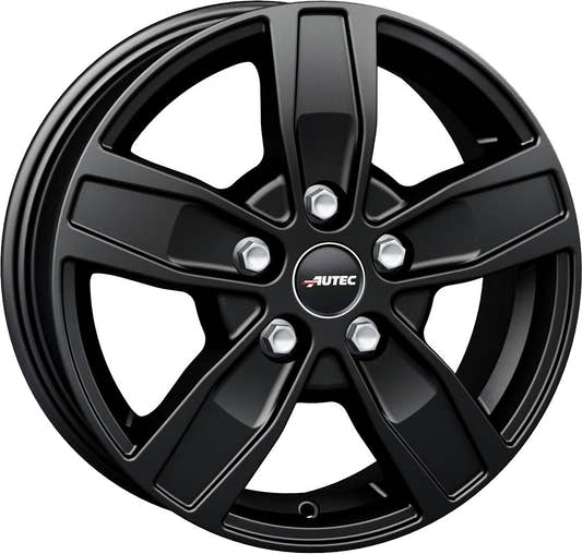 Autec Typ Q - Quantro 5-Loch schwarz matt 6.5x16 ET60 - LK5/160 ML65.1