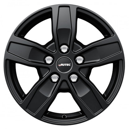 Autec Typ Q - Quantro 5-Loch schwarz matt 6.5x16 ET60 - LK5/160 ML65.1