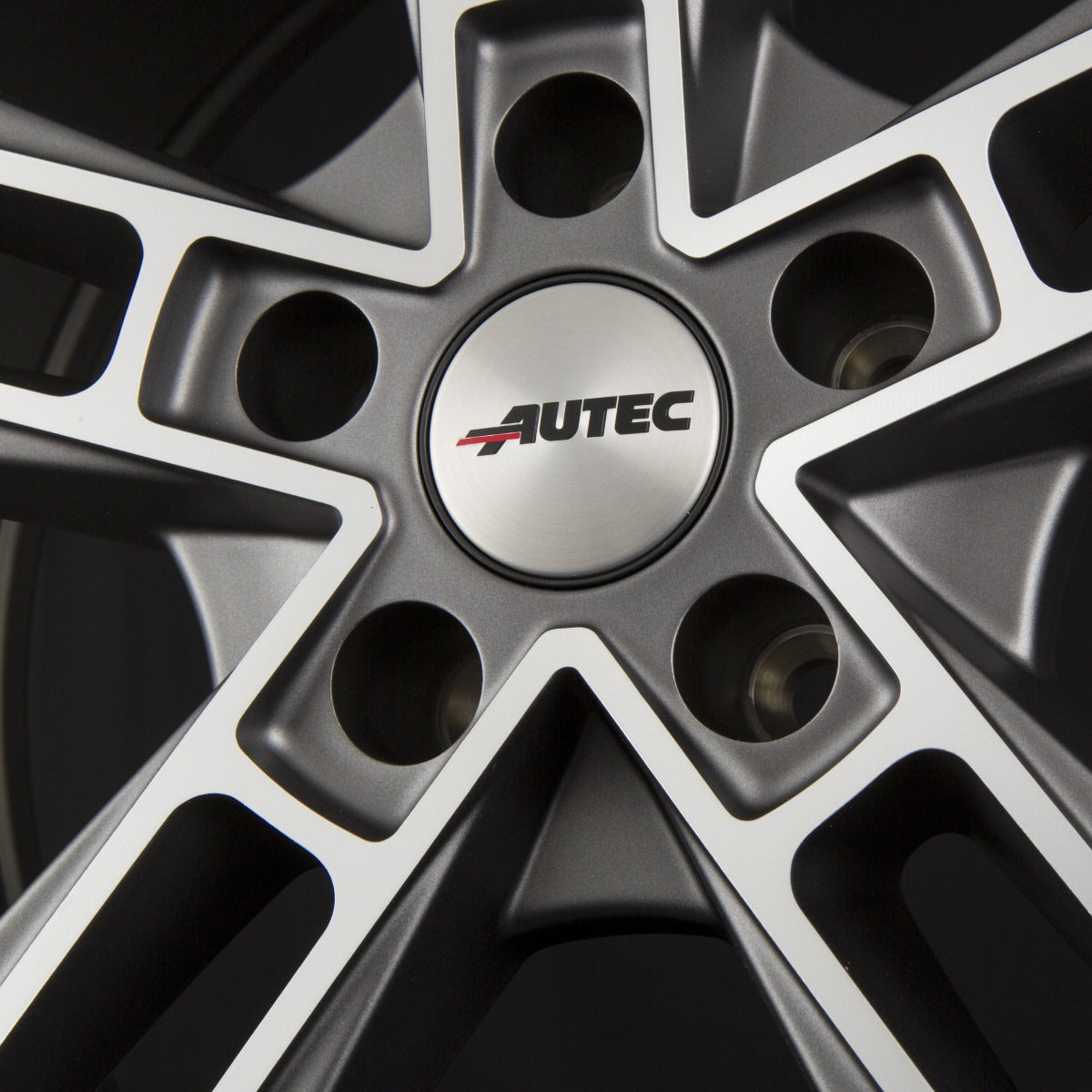 Autec Rias (R) Titansilber Matt Poliert Alufelge 8.5x19 Zoll ET40 LK 5x112 ML70 – Bild 4