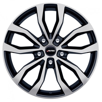 Autec Typ U - Uteca schwarz poliert 9x20 ET22 - LK5/112 ML66.5
