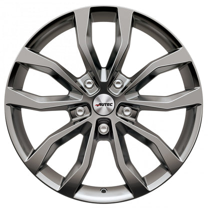 Autec Typ U - Uteca titansilber 7.5x17 ET49 - LK5/114.3 ML70