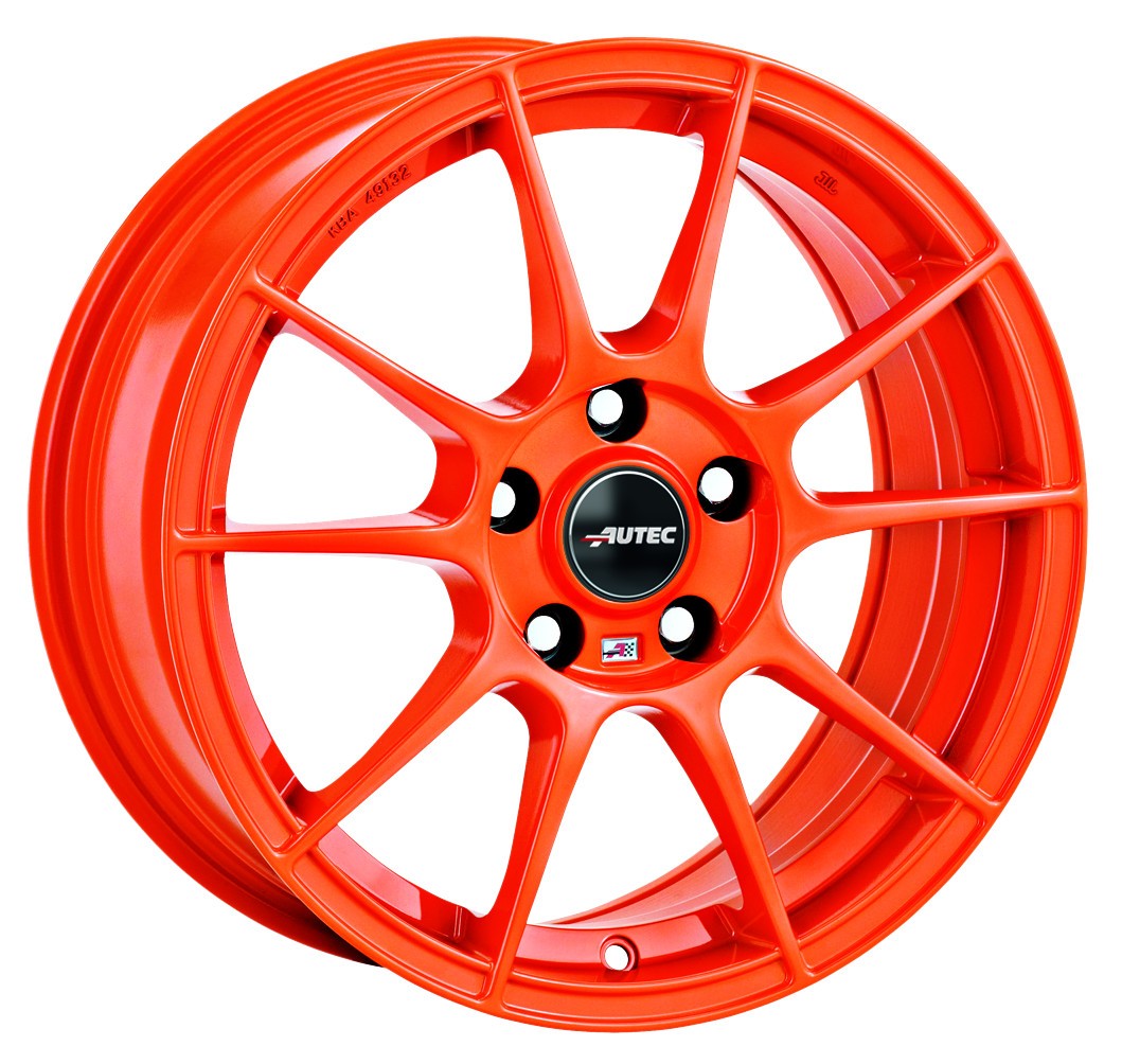 Autec Typ W - Wizard racing orange Alufelge