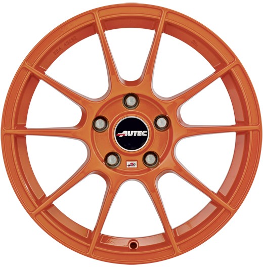 Autec Typ W - Wizard racing orange Alufelge – Bild 2